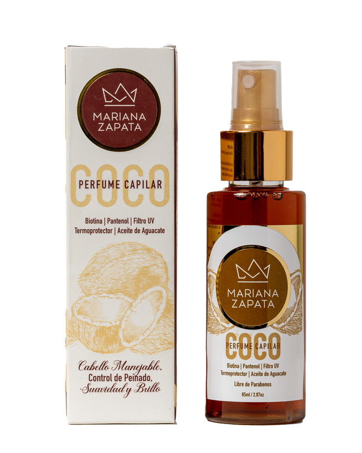 Perfume Capilar de Coco Mariana Zapata