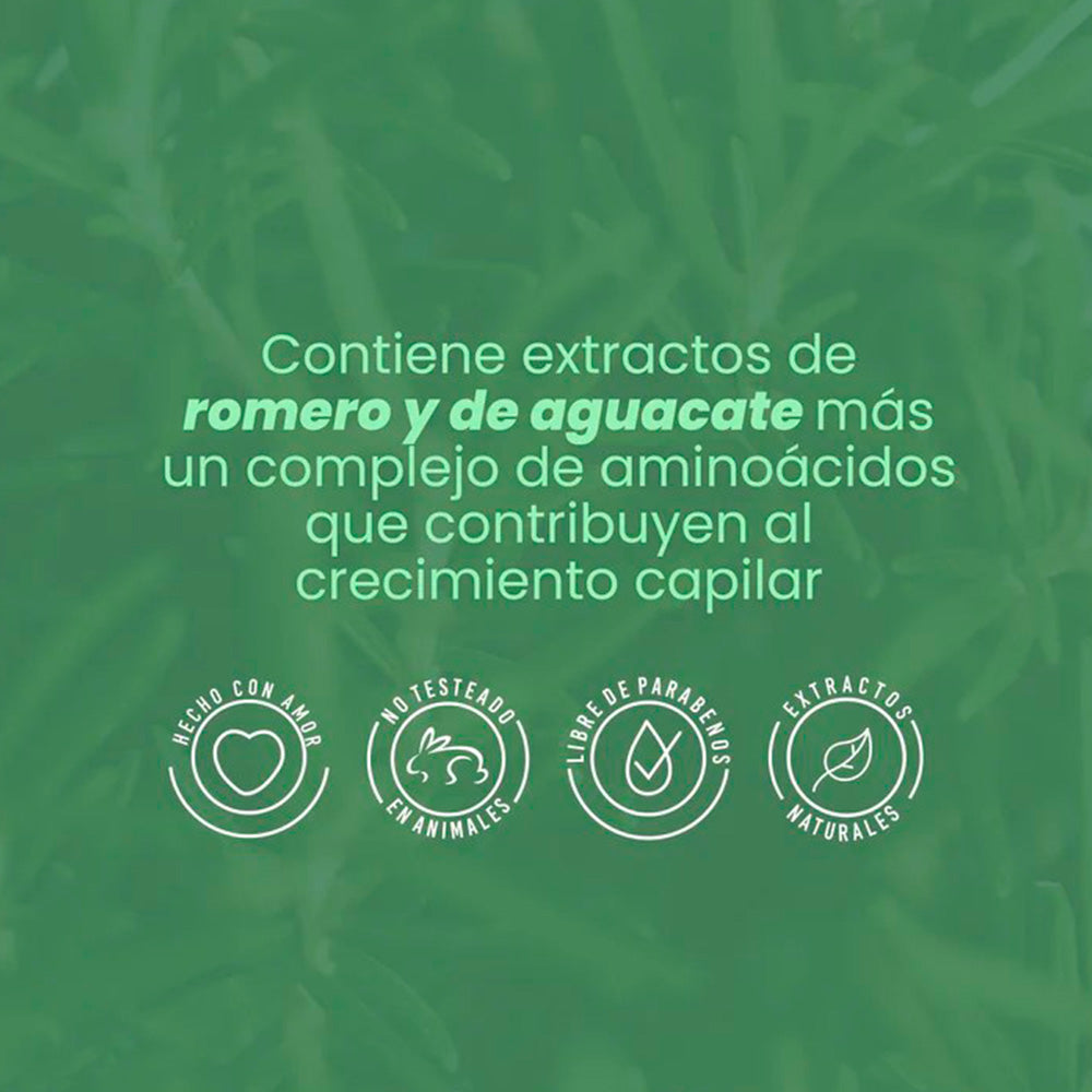 Bioterapia capilar con Romero y bioelixir Anyeluz