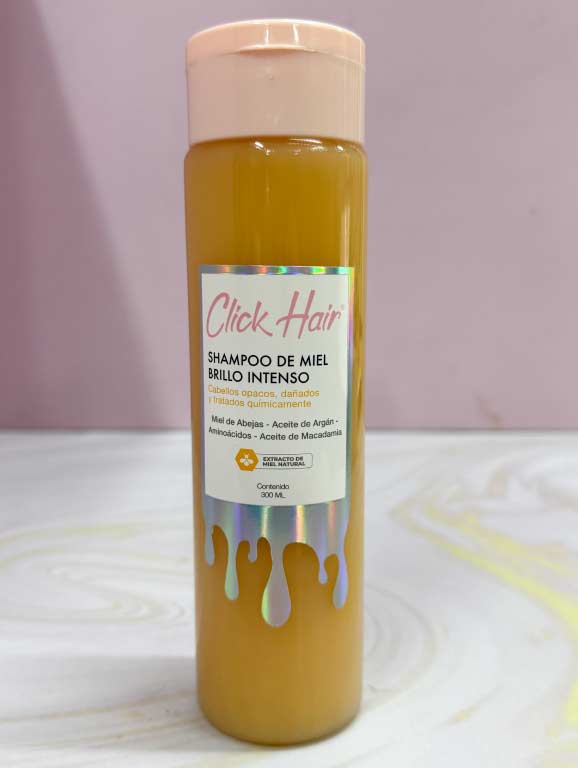Shampoo de miel brillo intenso