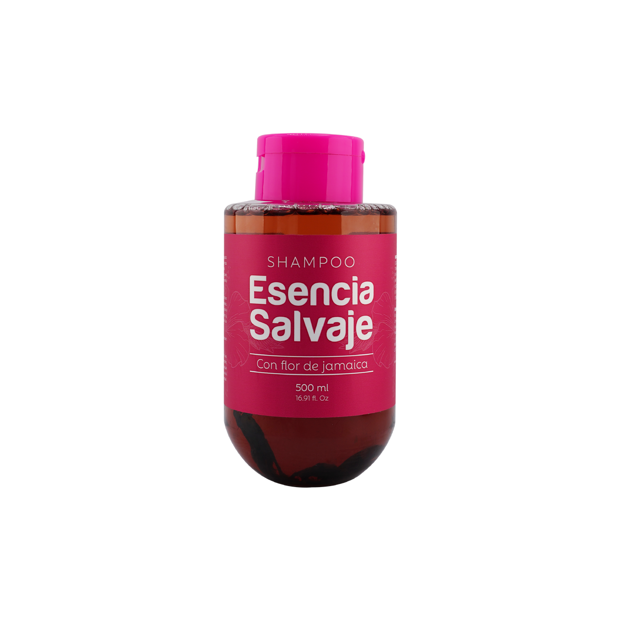 Shampoo con flor de Jamaica