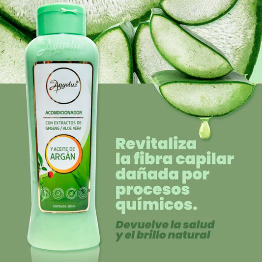 Acondicionador de Argan y  Aloe Vera Anyeluz