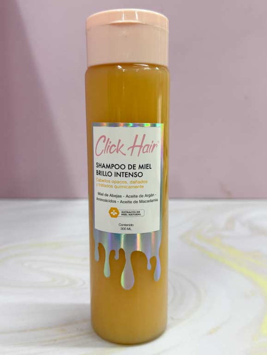 Shampoo de miel brillo intenso