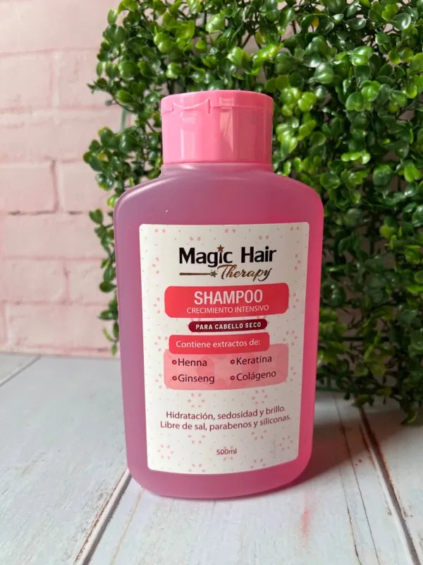 Shampoo Crecimiento Cabello Seco Magic Hair