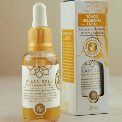 Tonico Facial Aclarante de Class Gold 25ml