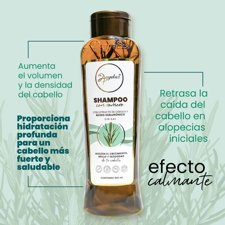 Shampoo con Romero Anyeluz